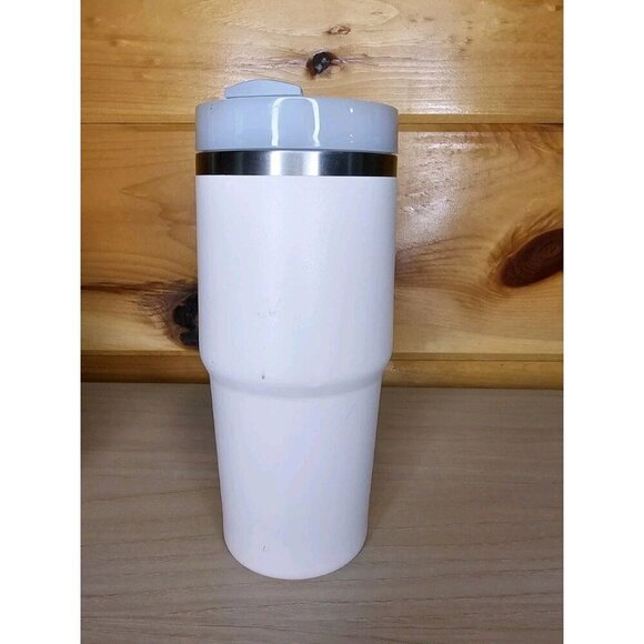 STANLEY 14oz Tumbler Light Pink With Lid With Straw Opening Travel Coffee,Tea - Picture 12 of 13